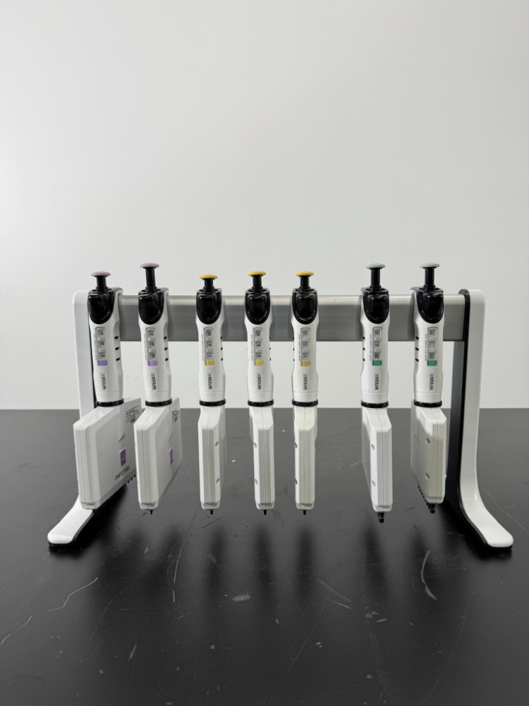 Image of Integra Multichannel Pipettes w/ Stand - Quantity 7
